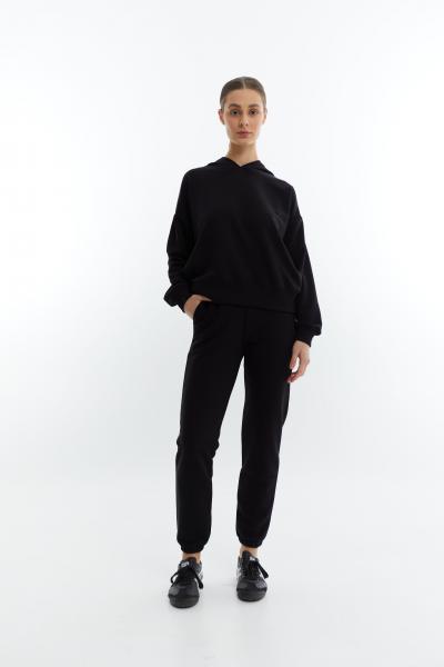 Pants without fleece black