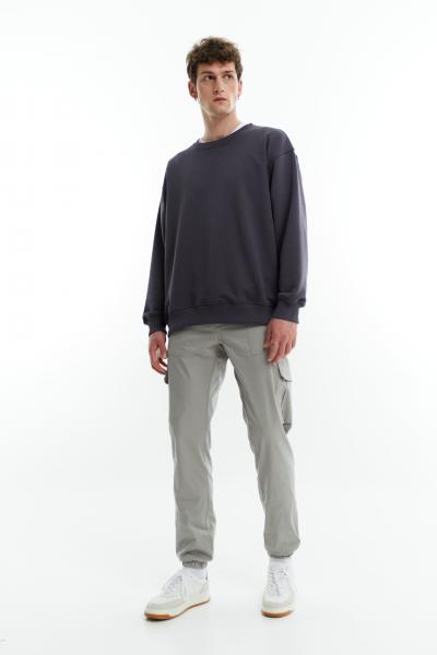 Cotton pants gray 