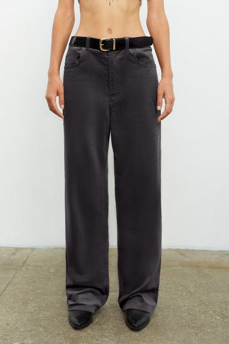 Corduroy pants graphite