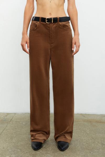 Corduroy pants brown