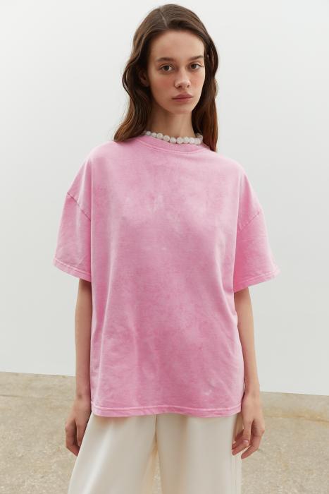 T-shirt boiled pink