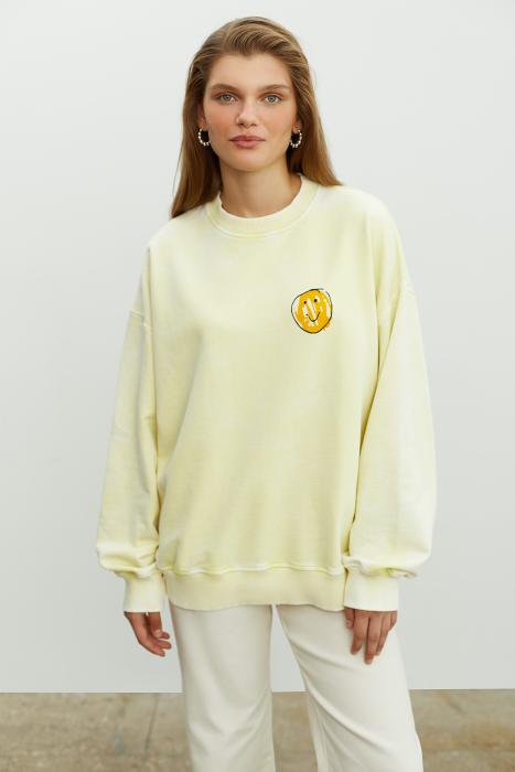 Sweatshirt lemon smile 